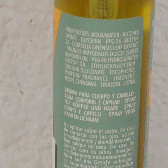 L'Occitane Citron Luminciana Hydrating Hair & Body Perfumed Mist 50ml New - Picture 4 of 6